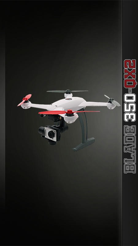 Blade 350QX2 drone Android app screenshot